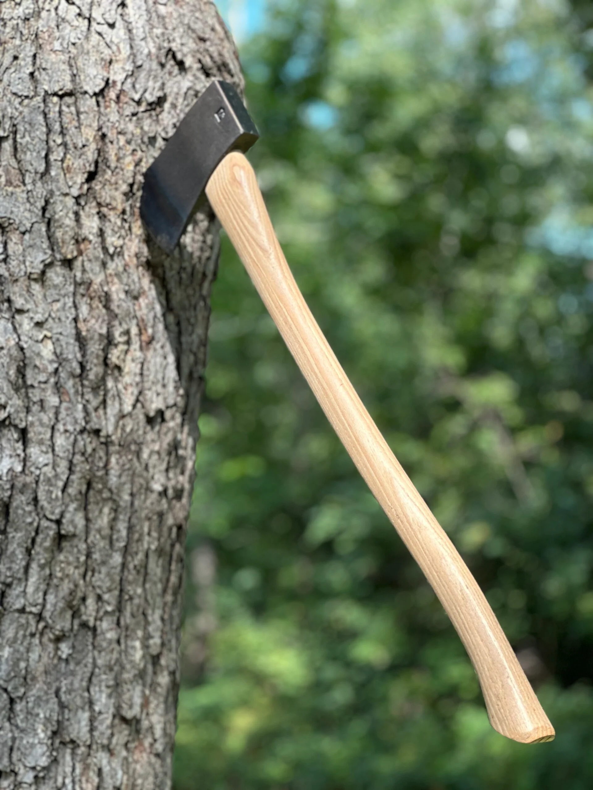 2.25 lbs. Boy’s Axe; 28 in. Curved Wooden Handle Sport Utility Finish - Image 3