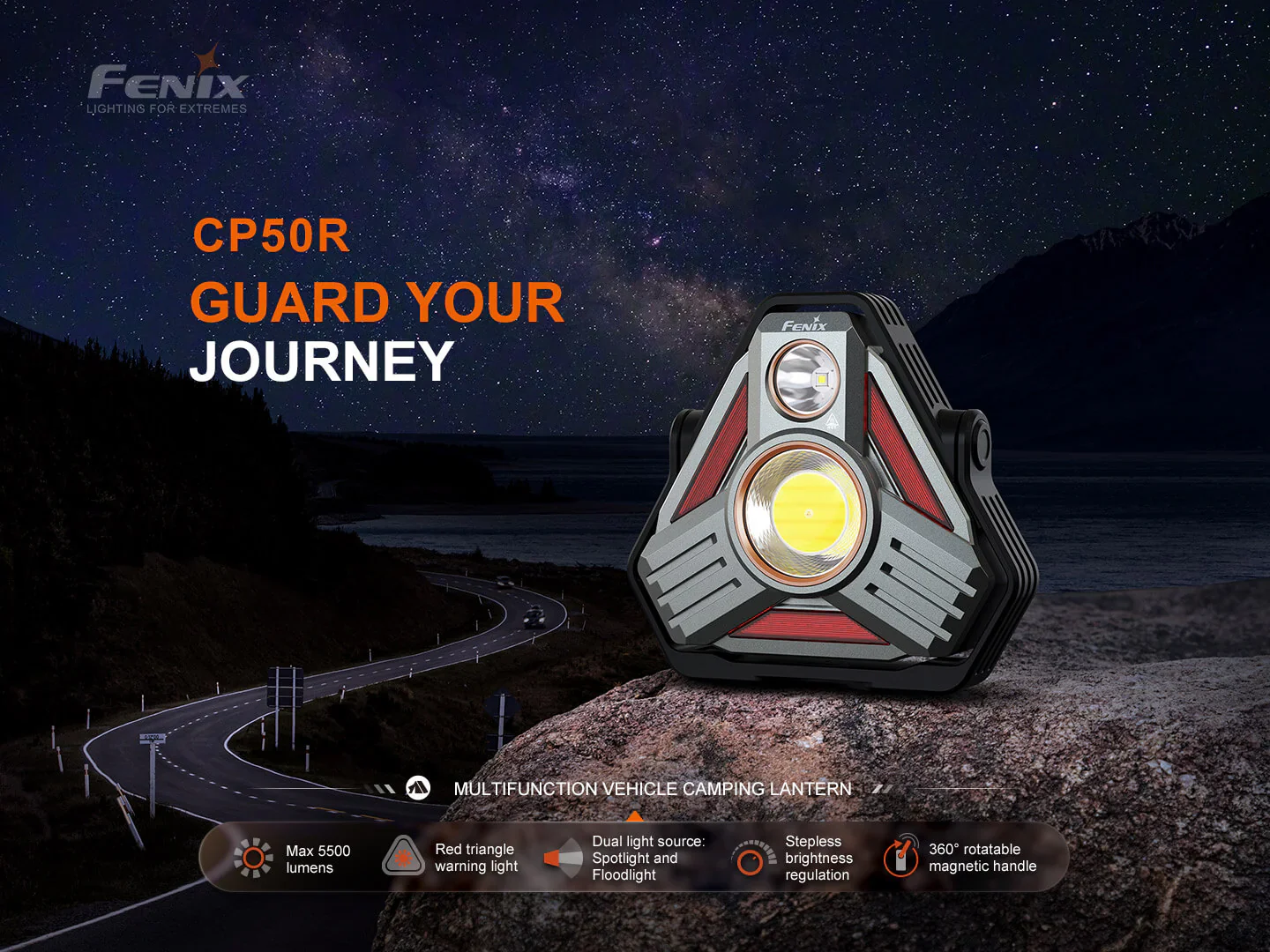 Fenix CP50R Road Hazard Camping Lantern - Image 3