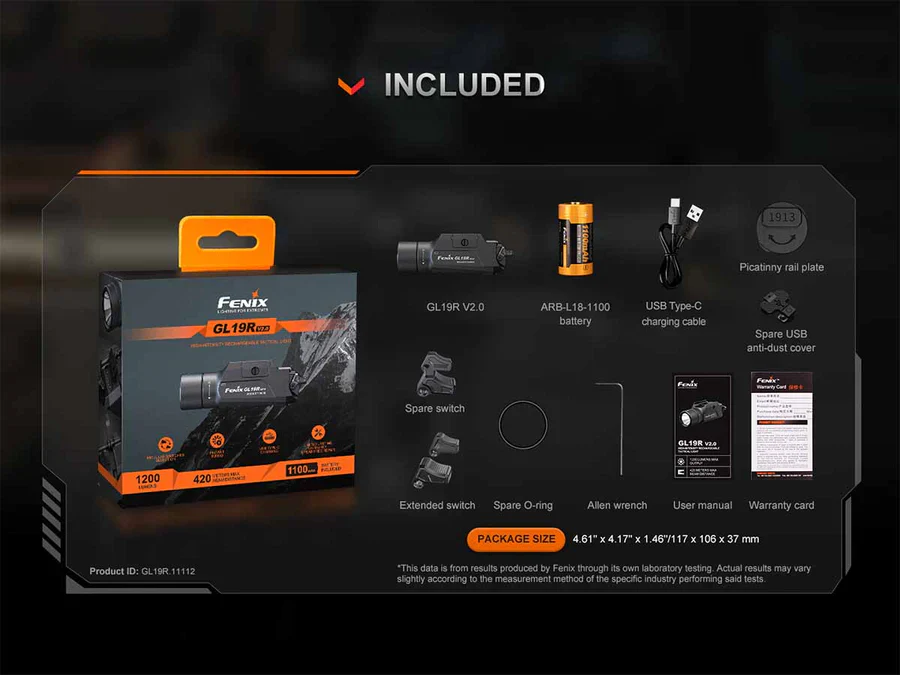 Fenix GL19R V2.0 (Pew pew) Light - Image 18