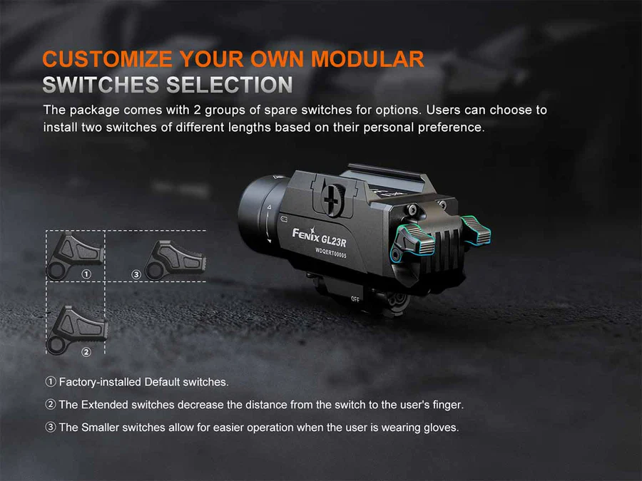 Fenix GL23R Rechargeable (Pew Pew) Light - Image 8