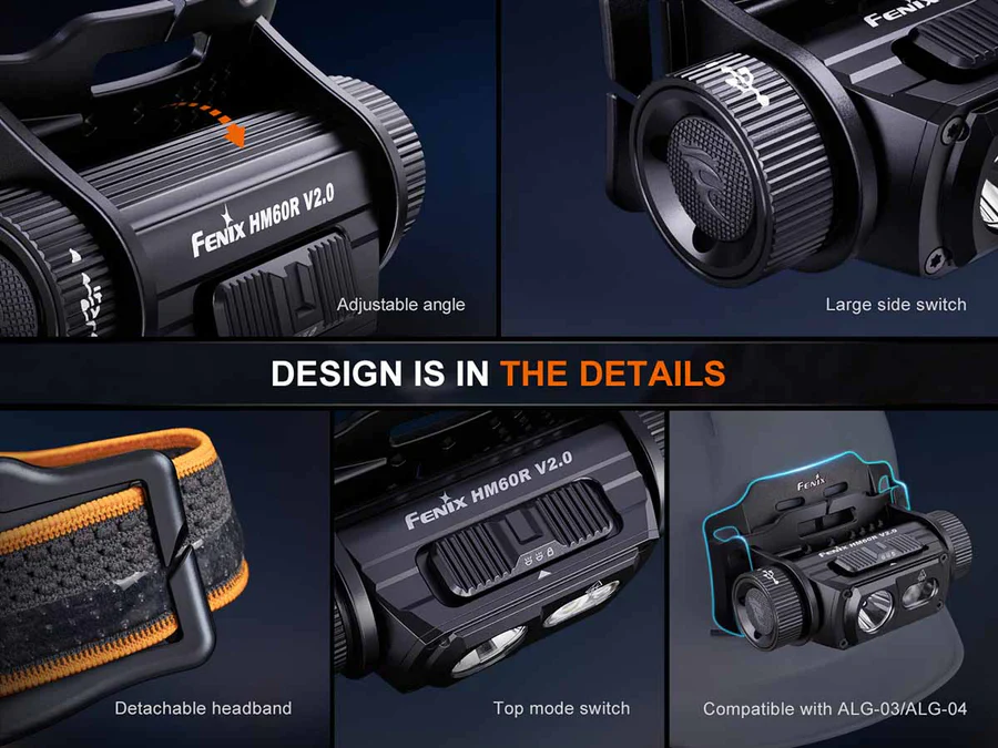 Fenix HM60R V2.0 Rechargeable Headlamp - Image 9