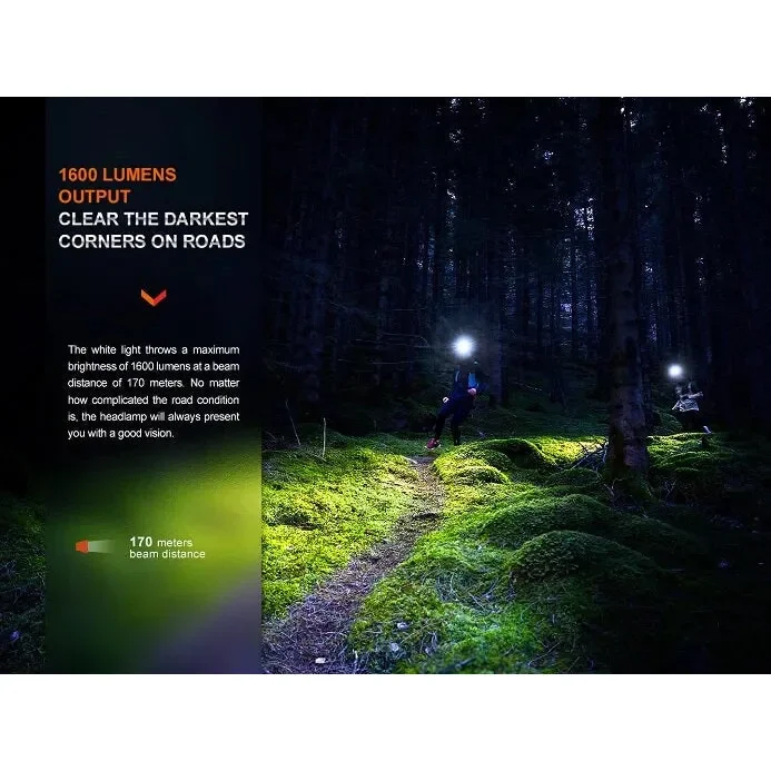 Fenix HM65R-T V2 Rechargeable Lightweight Trail Running Headlamp - Image 6