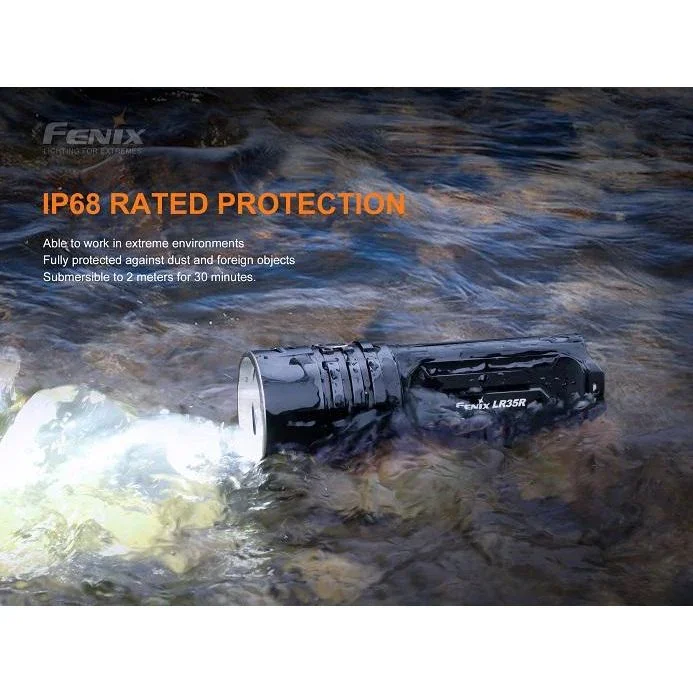 Fenix LR35R Rechargeable LED Flashlight - 10,000 Lumens - Image 12