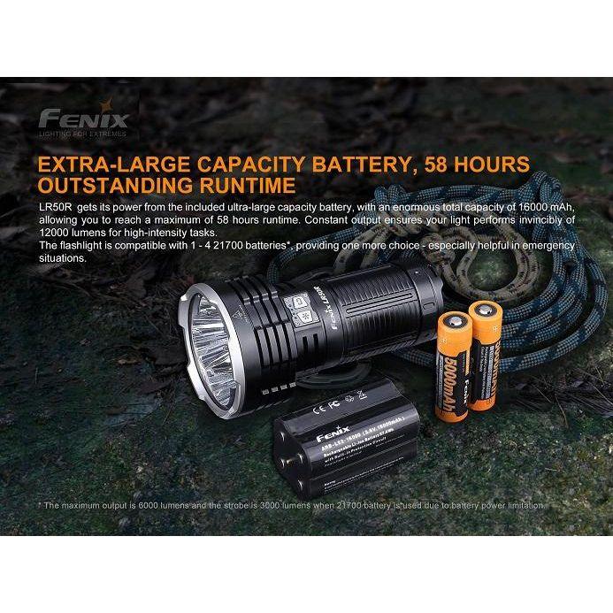 Fenix LR50R Multifunctional LED Search Light - 12000 Lumens - Image 9