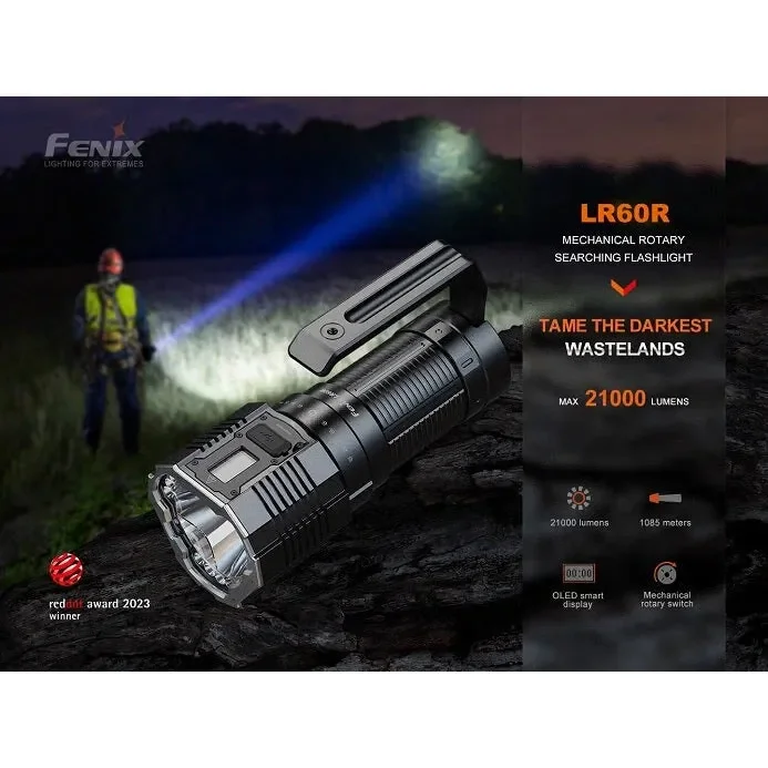 Fenix LR60R 21000 Lumens Rechargeable Flashlight - Image 4