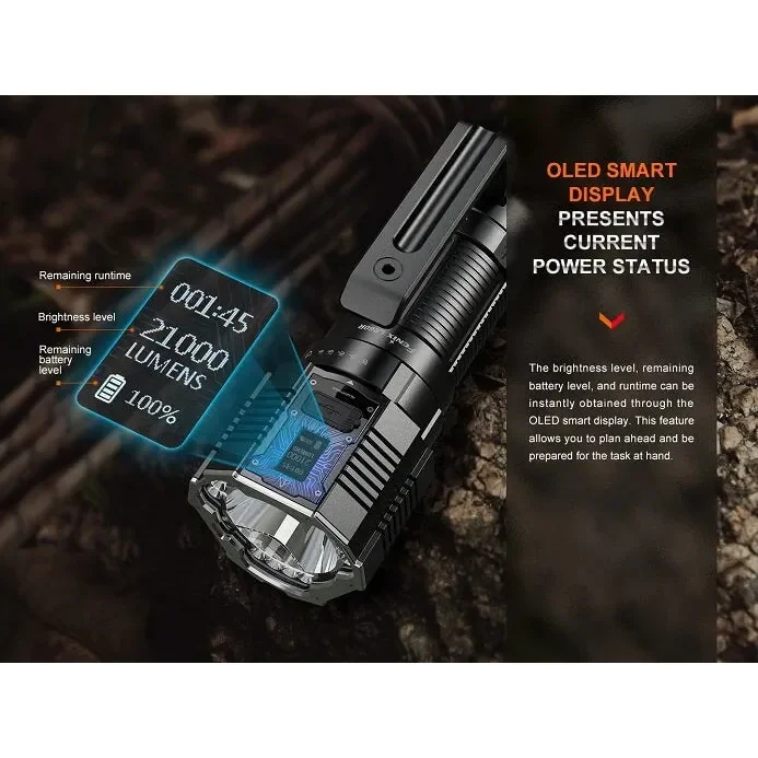 Fenix LR60R 21000 Lumens Rechargeable Flashlight - Image 8
