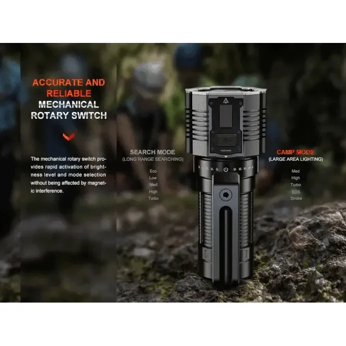 Fenix LR60R 21000 Lumens Rechargeable Flashlight - Image 9