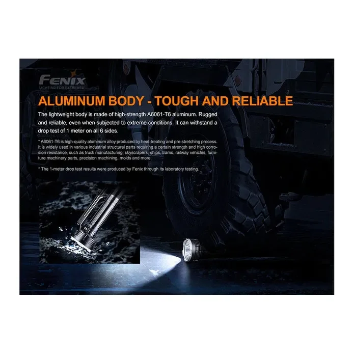 Fenix LR80R Rechargeable LED Searchlight - 18000 Lumens - Image 9