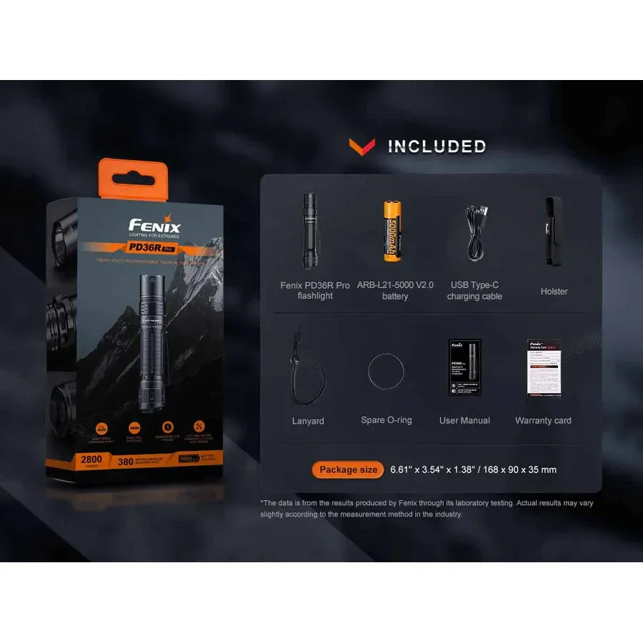 Fenix PD36R PRO Rechargeable Flashlight - Image 16