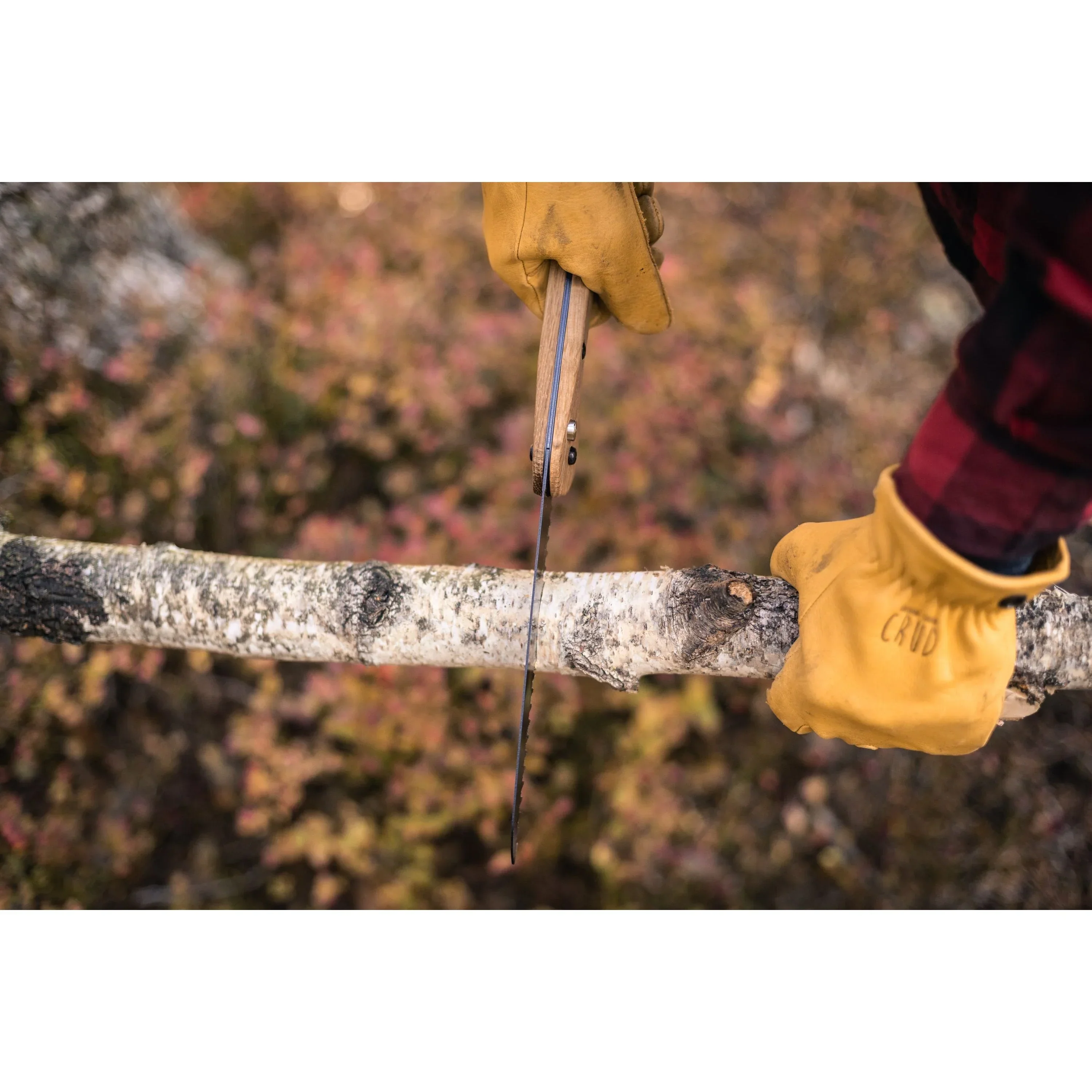 Hälsing Foldable Saw 180mm / 7 inches - Oak & High Carbon Steel - Image 10