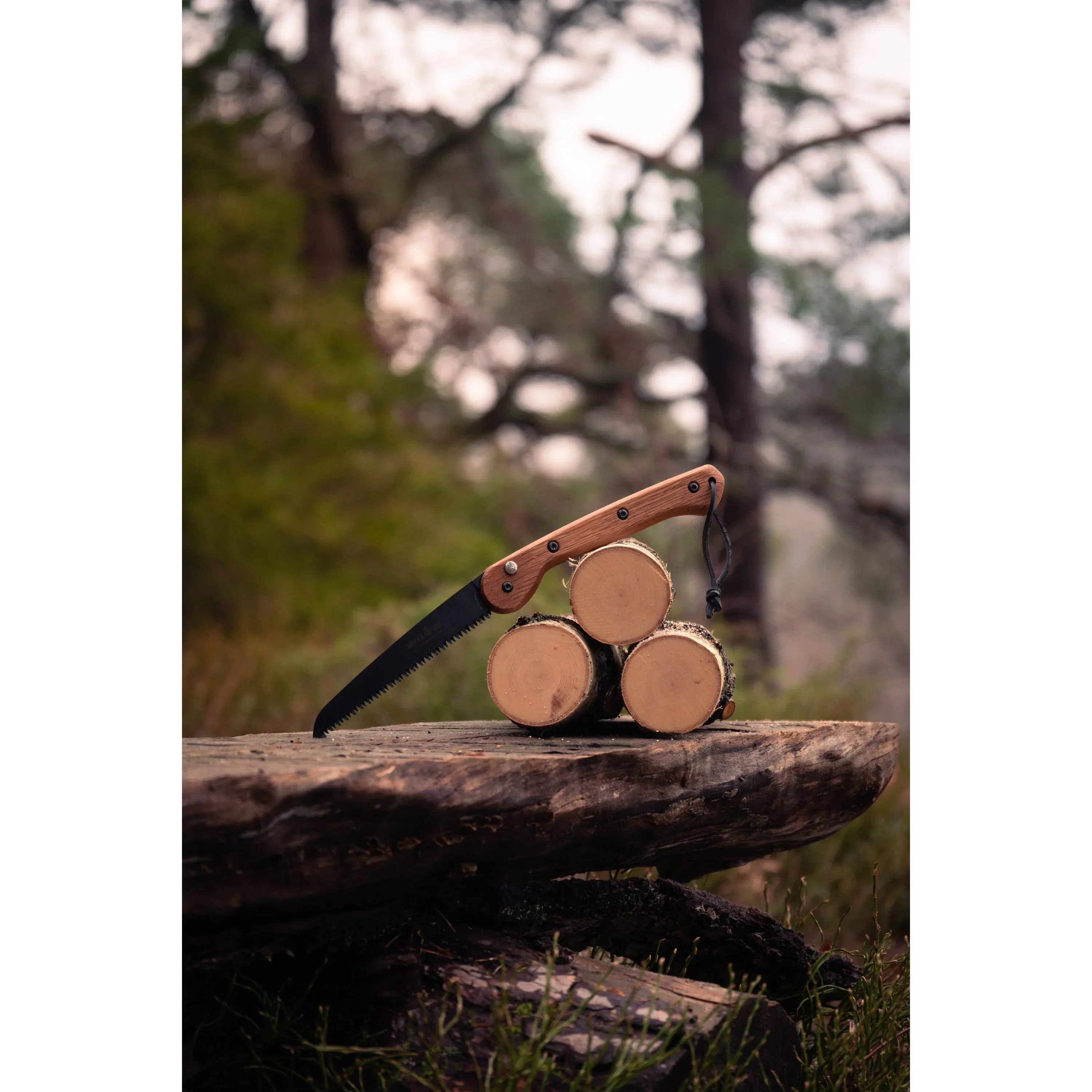 Hälsing Foldable Saw 180mm / 7 inches - Oak & High Carbon Steel - Image 16