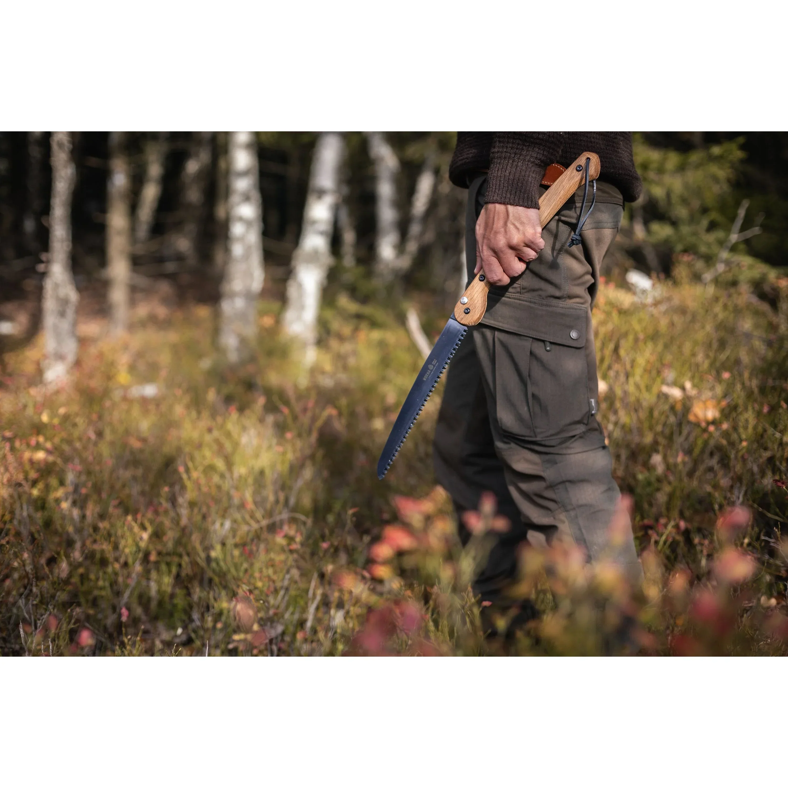 Hälsing Foldable Saw 250mm / 10 inches - Oak & High Carbon Steel - Image 21