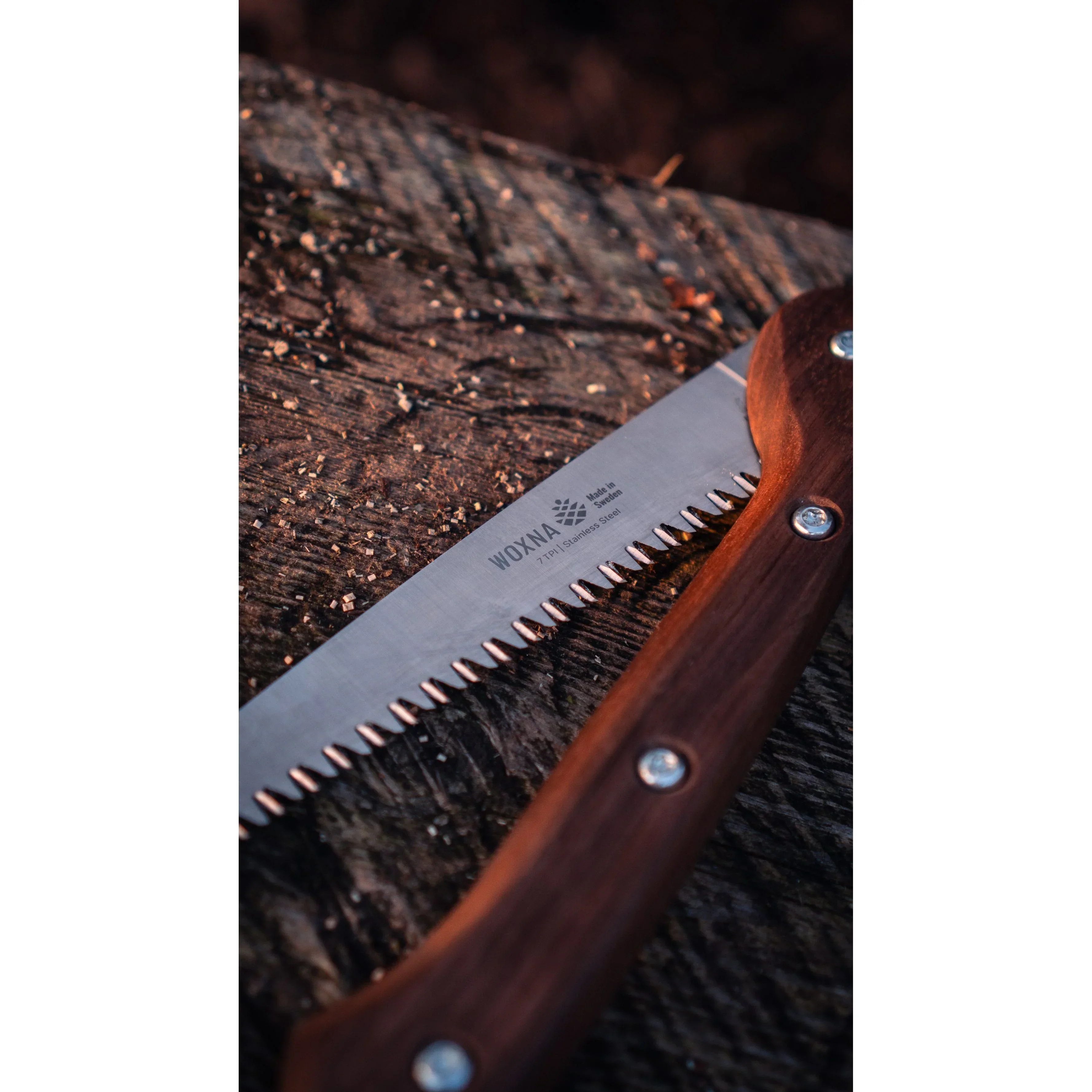 Ljusnan Foldable Saw 180mm / 7 inches - Walnut & Stainless Steel - Image 17