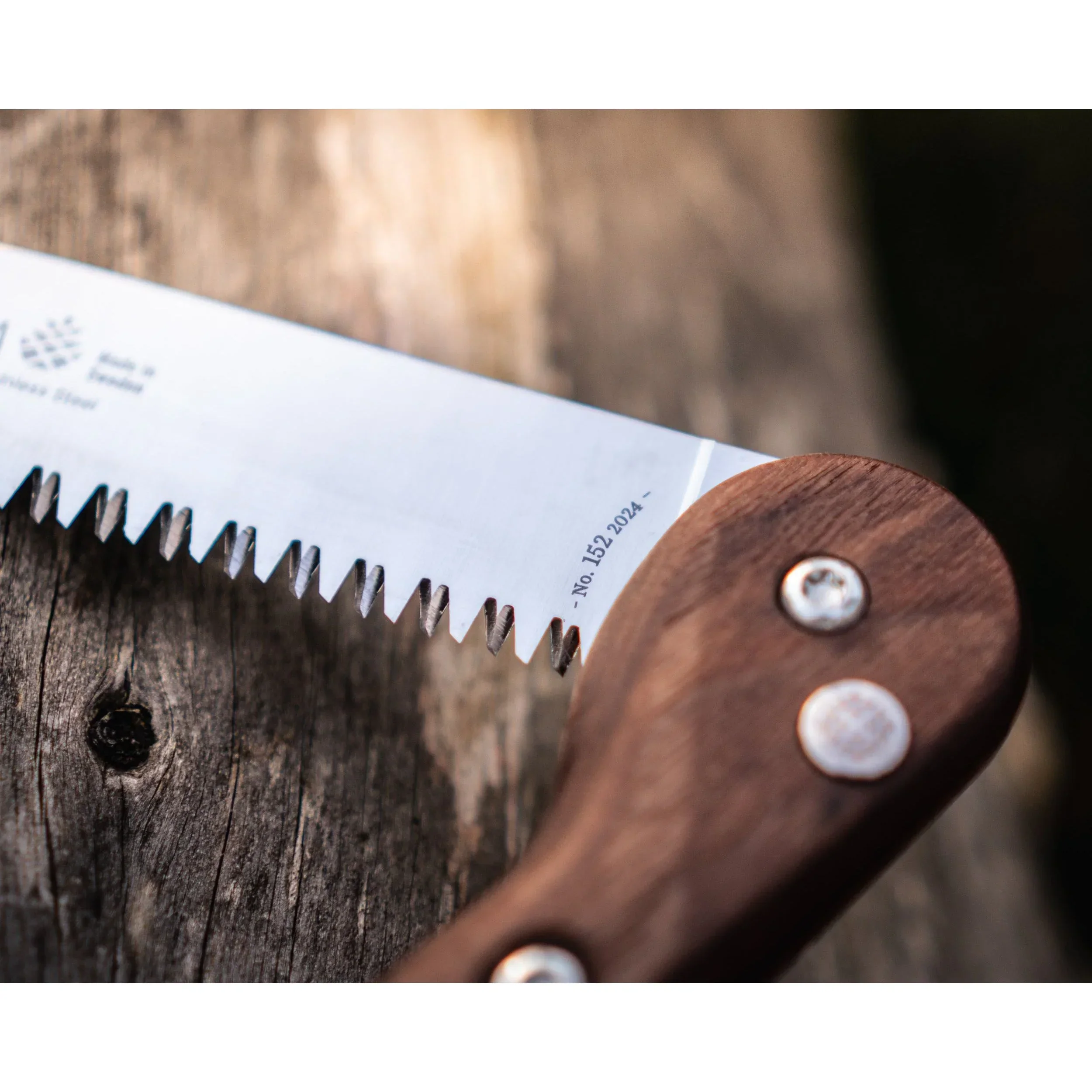 Ljusnan Foldable Saw 250mm / 10 inches - Walnut & Stainless Steel - Image 6